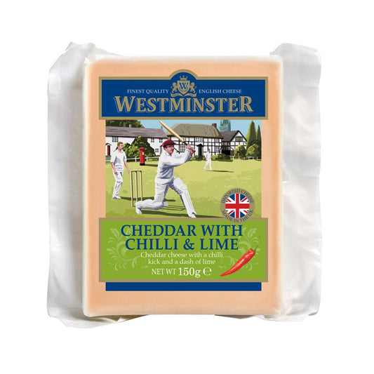 Westminster Cheddar with Chilli & Lime 150g
