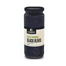 Sandhurst Sliced Black Olives 350g