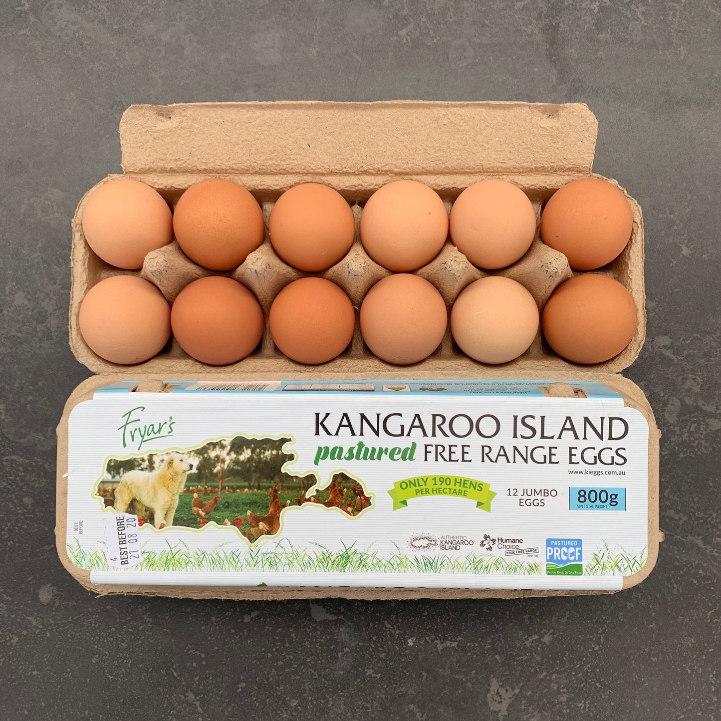 Eggs 700g Kangaroo Island Pastured Free Range