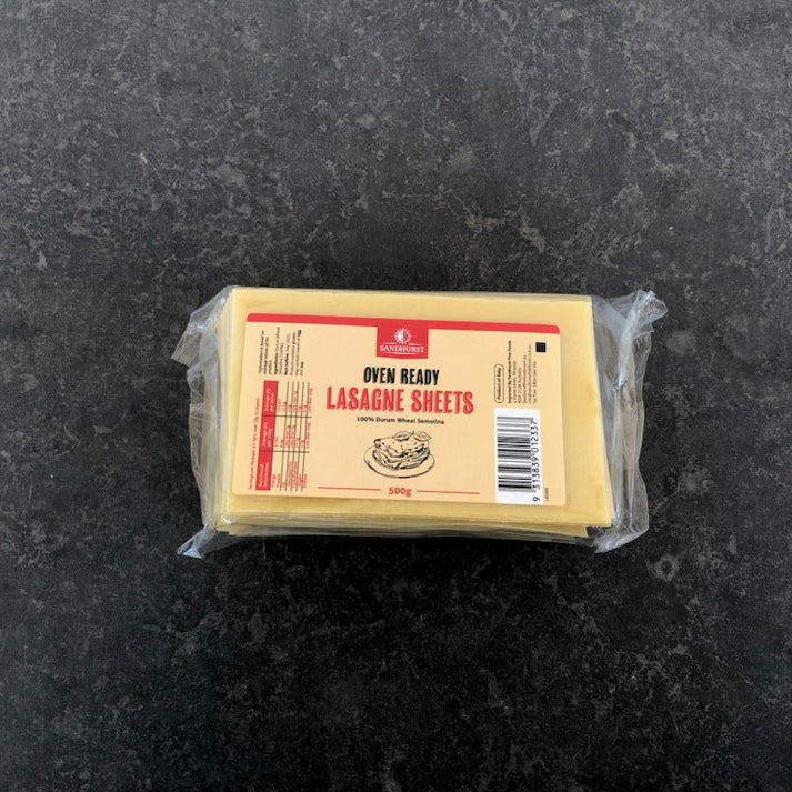 Sandhurst Oven Ready Lasagne Sheets 500g Alpha Fresh
