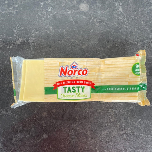 Norco Natural Tasty Cheese Slice 1.5kg