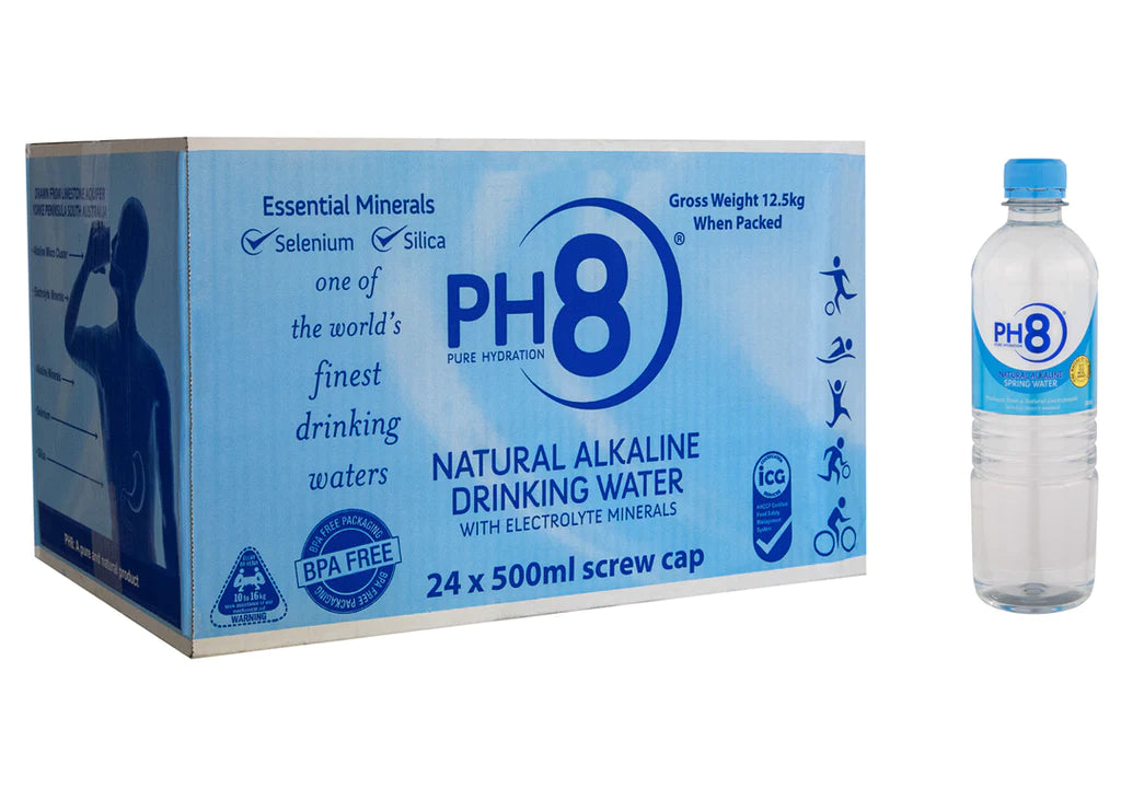 PH8 Alkaline Water 24x500ml (Case)