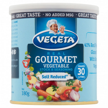 Vegeta Gourmet Vegetable Stock & Seasoning Salt Reduced 180g